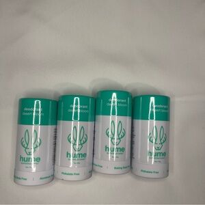 4 Hume Supernatural® Deodorant Desert Bloom Aluminum Free • 2 OZ Stick Women Men